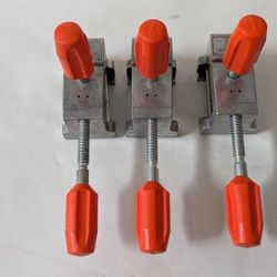 Pony #8510 cabinet clamps made in the USA the original ones made a lot stronger new ones they make now all 3 for $80