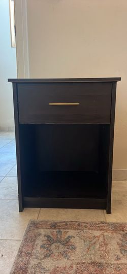 Dark Wood Side Table