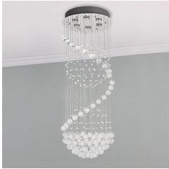 Crystal Chandelier Modern New In Box