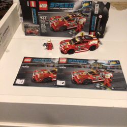 Lego Speed Italian Race Car Set