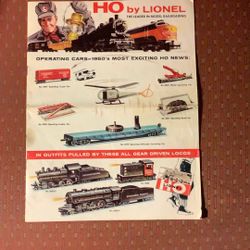 1959 Lionel model train *Original 12 page booklet 