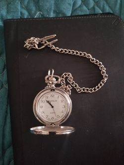 Silver pocket watch