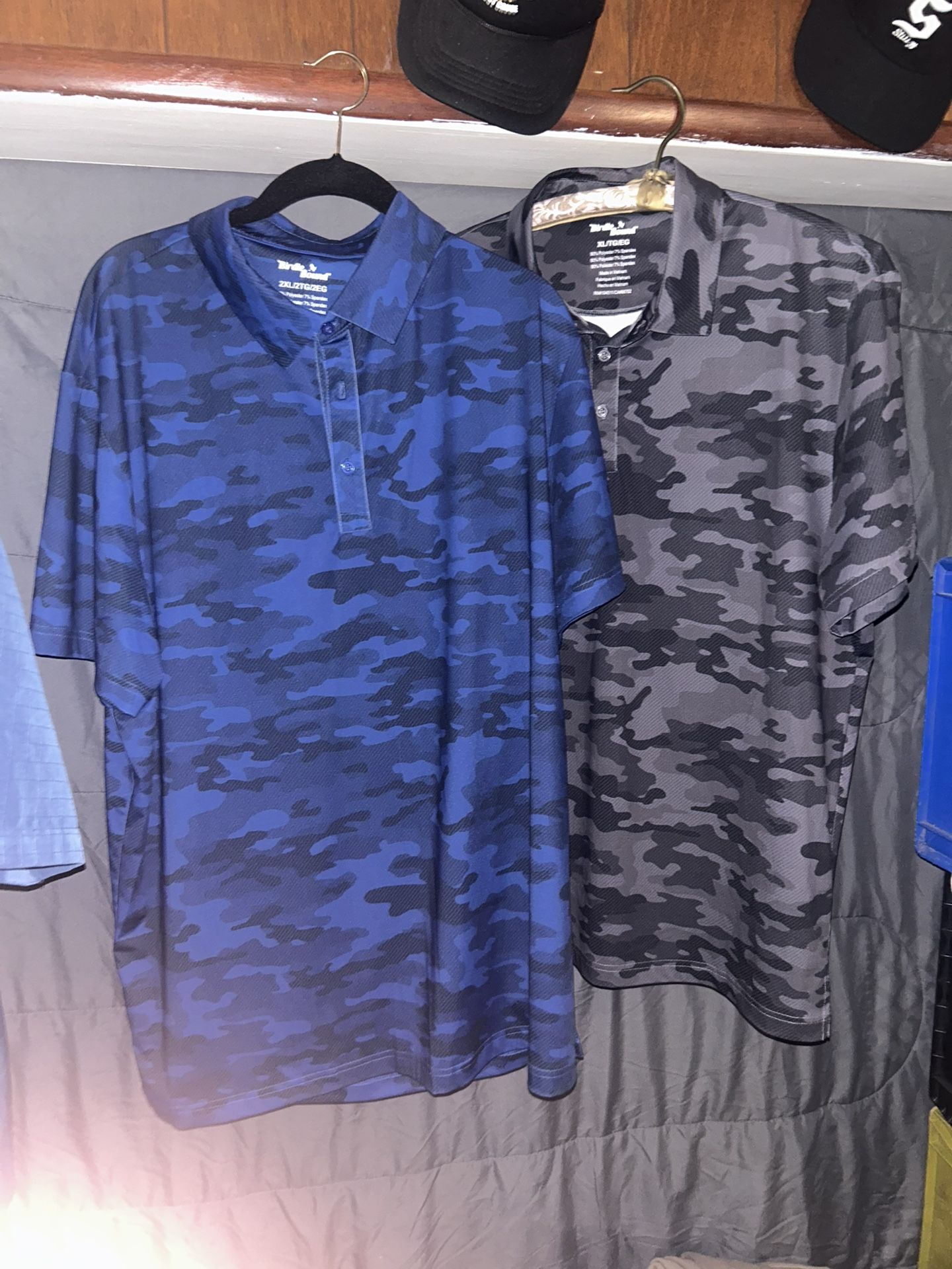 New Casual Golf Shirts CAMO $20 Each
