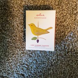 Hallmark Collectible Ornament -Beauty Of Birds Keepsake 
