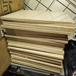 particle board shelves/etc