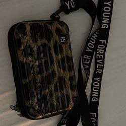 Forever Young Cheetah Print Hard Case Purse For Best Offer