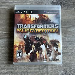 Transformers Fall Of Cybertron PS3