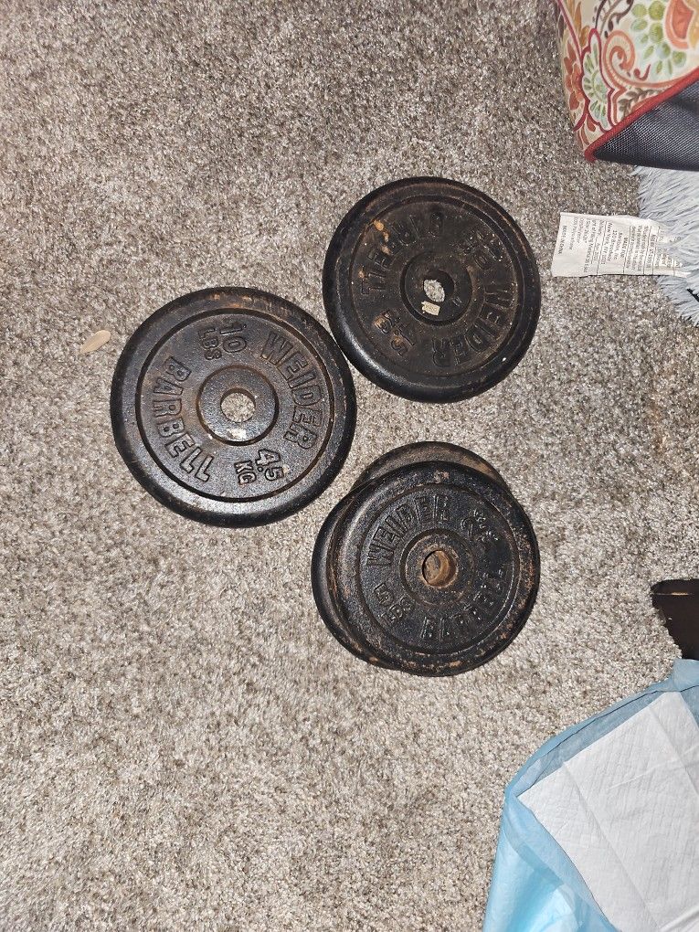 Dumbell Weight Set With Plates