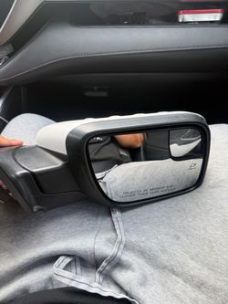 Right Passenger Side White Platinum Door Mirror 2011-15 FORD EXPLORER OEM #46248
