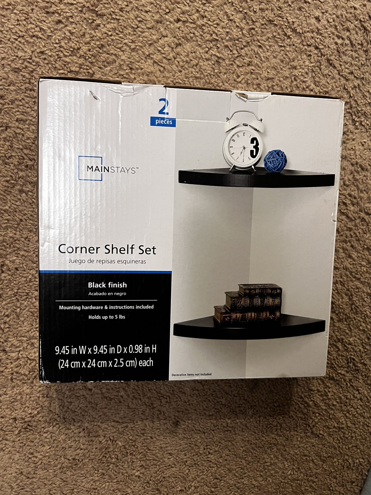 Corner Shelf Set