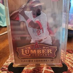 Vladimir Guerrero Sr 2006 Fleer Lumber Company Insert Baseball Card