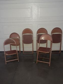Metal Folding Chairs Vintage Vintage