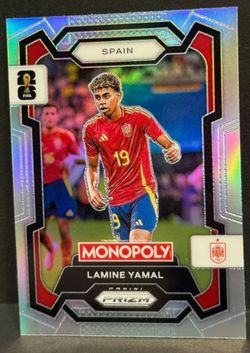 2026 Panini Prizm Monopoly FIFA World Cup Spain Lamine Yamal