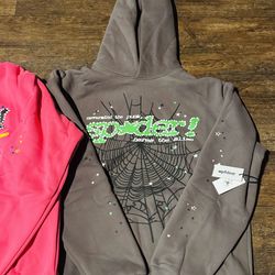 Sp5der Hoodie “Grey Punk”