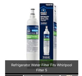 Refrigerator Water Filter Fits Whirlpool Filter 5