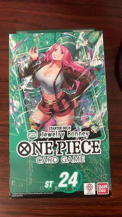 One Piece TCG English Green Jewelry Bonnie Starter Deck 24
