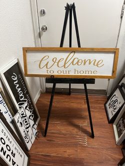 Wooden Sign