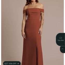 David’s Bridal Bridesmaid Dress