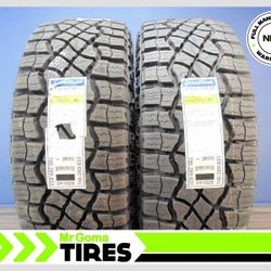 2 BRAND NEW LT305/70R18 GOODYEAR WRANGLER  TERRITORY MT DURAWALL TIRES 126/123R * INSTALLATION INCLUDED *
