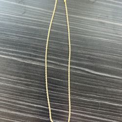 18k Gold Plated 20in Rope Chain  (2.5mm) - Manssion 
