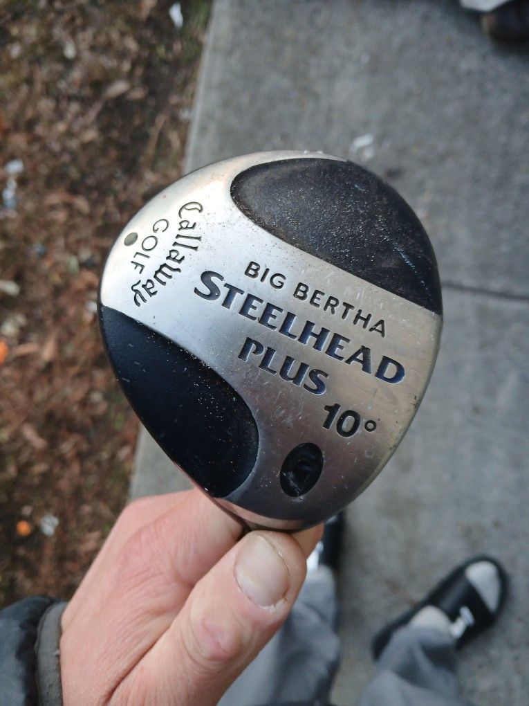 Big Bertha Steelhead Plus 10° Gallaway Golf