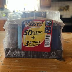 50case Of Bic Lighters 
