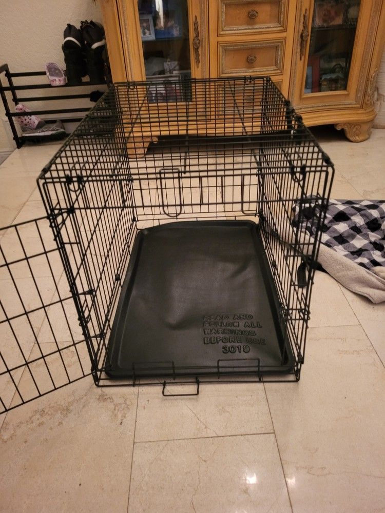 Dog Cage Or Crate Medium Size