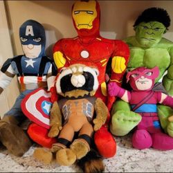 Marvel Avengers Plush Lot