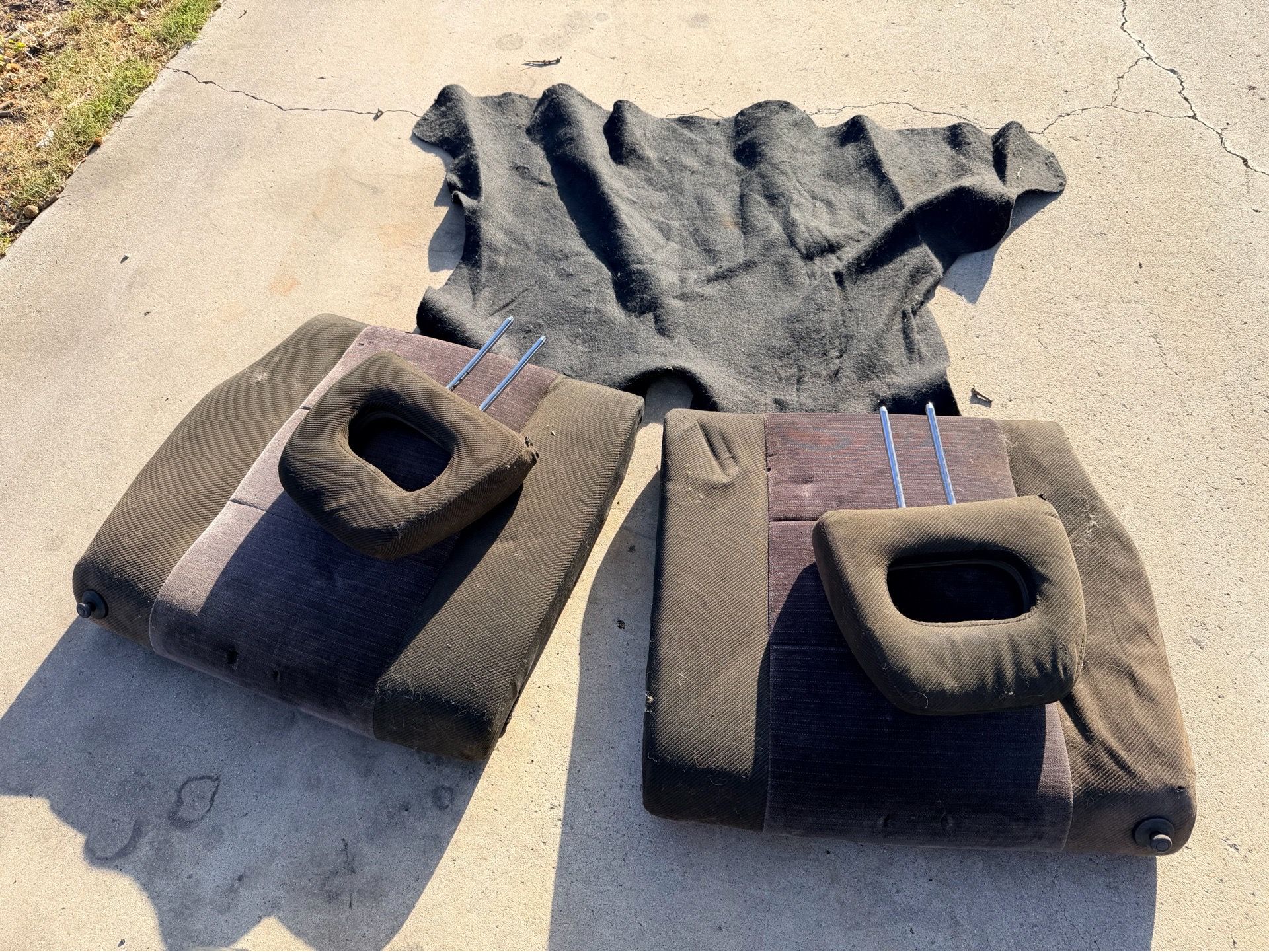 90-91 EF Civic Si Rear Seats