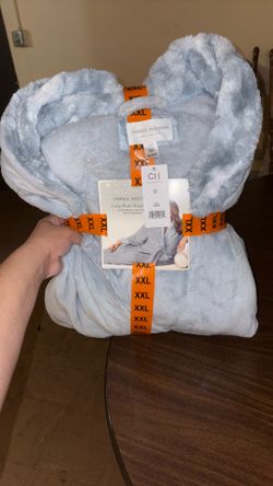 Women’s Long Blue Robe