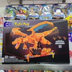 MEGA Pokemon Charizard Building Kit with Motion - HMW05 1664pcs