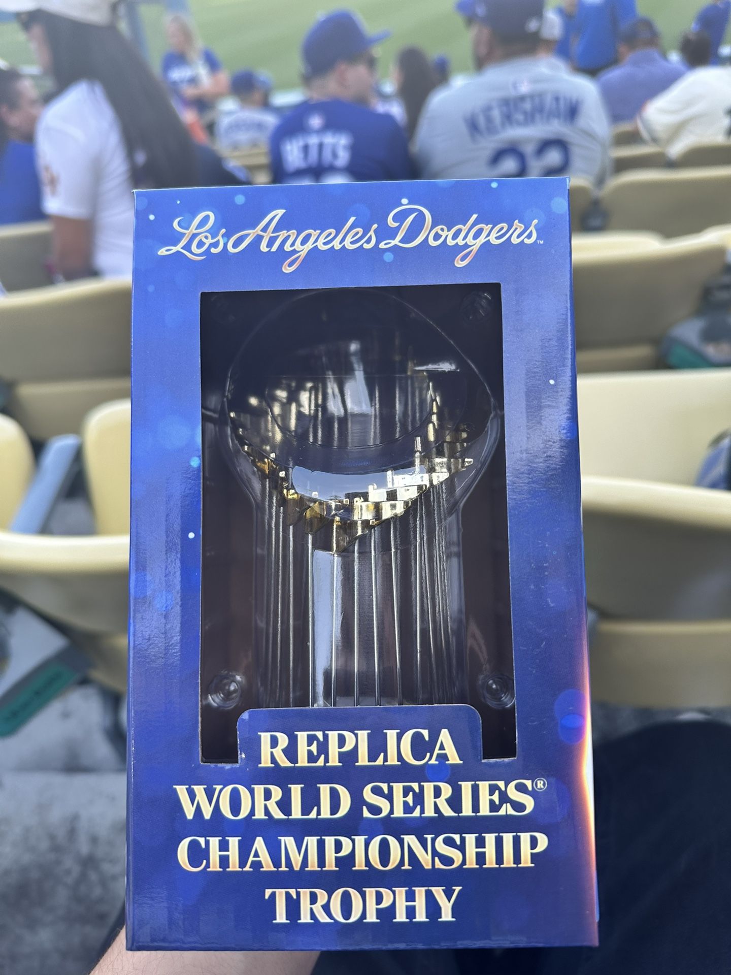 Dodgers 2024 World Series Trophy Giveaway