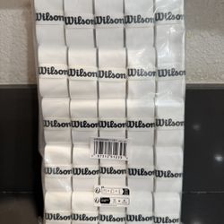 Wilson Pro Overgrip Padel 50 Pack White WR(contact info removed)001