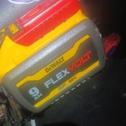 DeWalt flex volt battery 