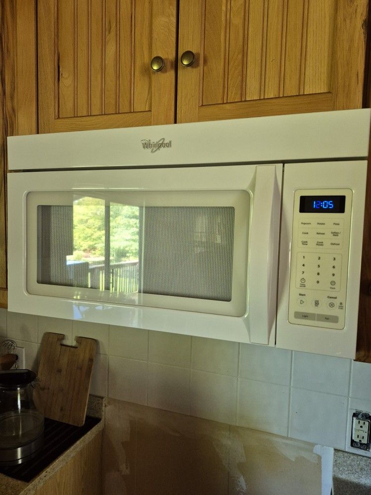 Whirlpool Microwave Over The Range
