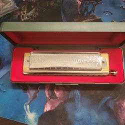 Hohner C Harmonica With Slider And Set