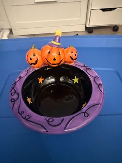 New Halloween candy dish $5