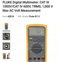 Fluke Digital Meter 