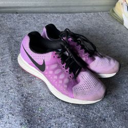 Nike Air Zoom Pegasus Fuchsia Glow Purple Black Running Women's 7.5