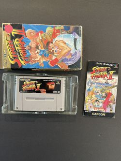 Super famicom Street fighter II Complete Japanese