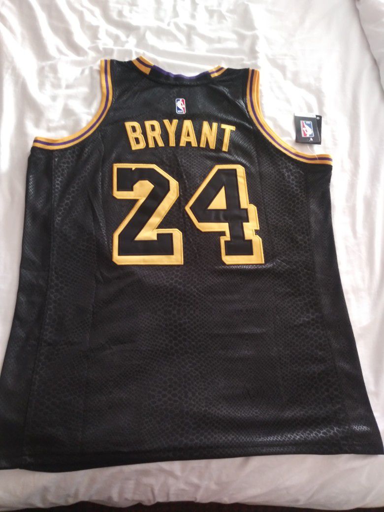 Kobe Bryant Mamba Snakeskin Basketball Jersey Size Large New With Tags