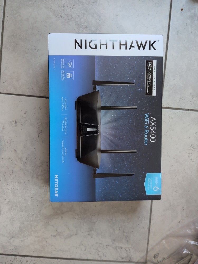 Netgear Nighthawk AX5400 WiFi 6 Router
