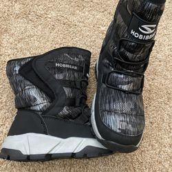 Winter Snow Boots, Big Kid Size 4, New!