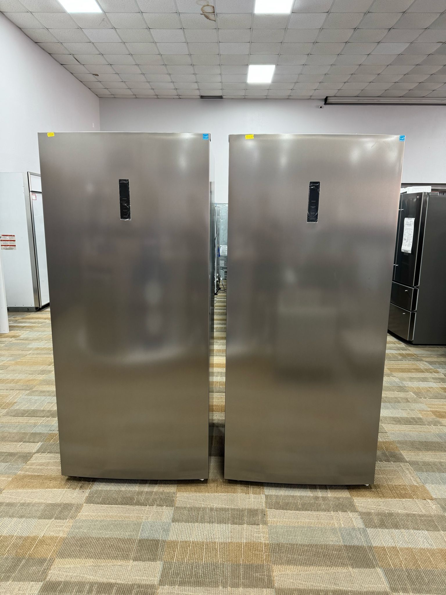 ‼️BRAND NEW ELEMENT STAINLESS STEEL 21 Cu Ft UPRIGHT CONVERTIBLE FREEZER/FRIDGE‼️DELIVERY‼️ PAYMENTS‼️