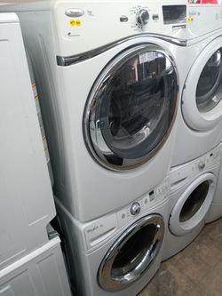 Whirlpool Duet stackable front load washer and dryer set - Free delivery