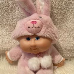 2008 25th anniversary cabbage patch mini Easter pink rabbit