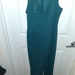 Teal JUMPSUIT 