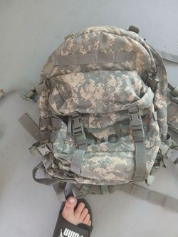 Military Tactical Backpack ACU Digital Camo