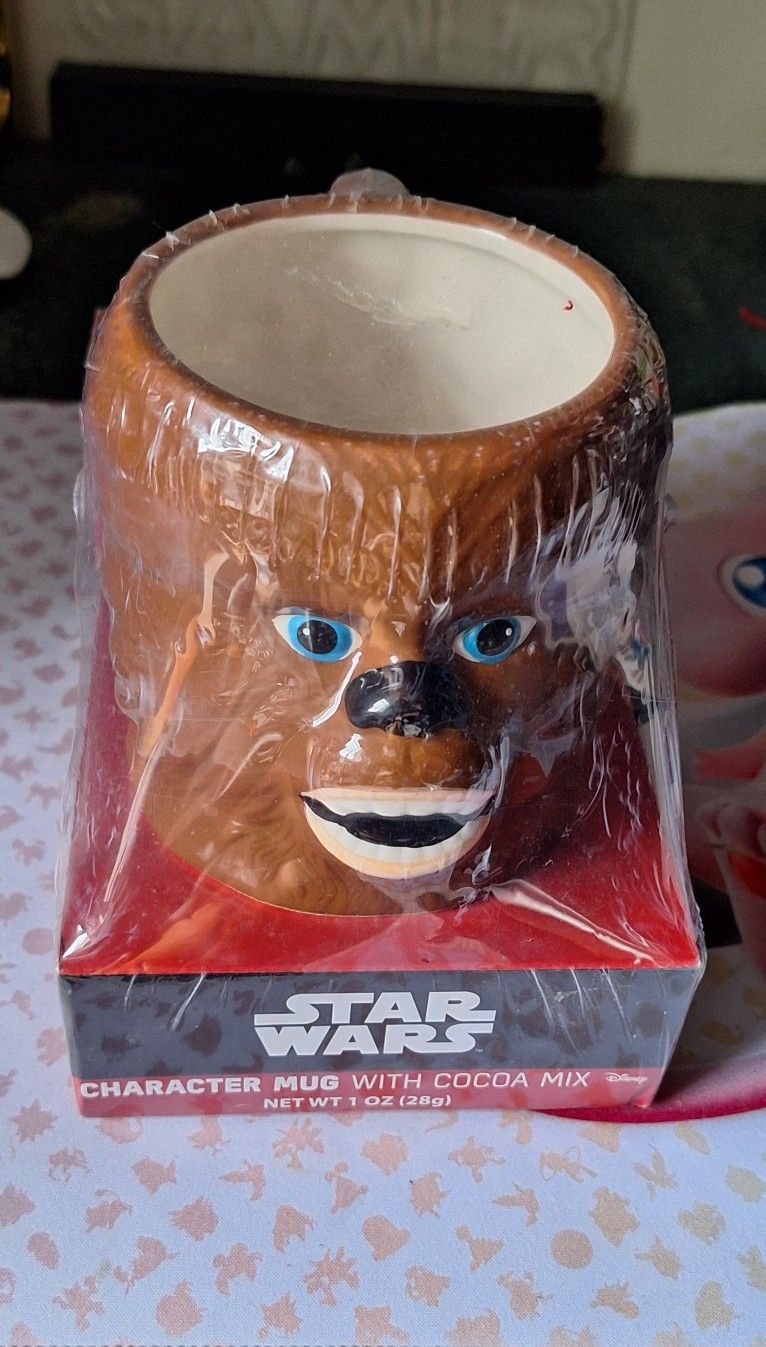 Star Wars Chewy Mug/cup, New. Disney!