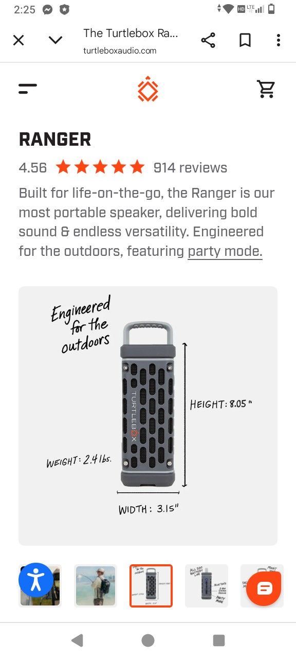 Turtle Box Ranger Speaker